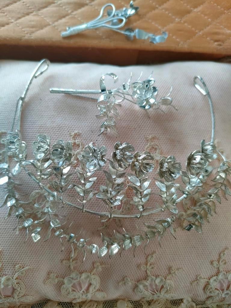 Antiek Duitse Mirte huwelijks tiara jaren30, Verzenden