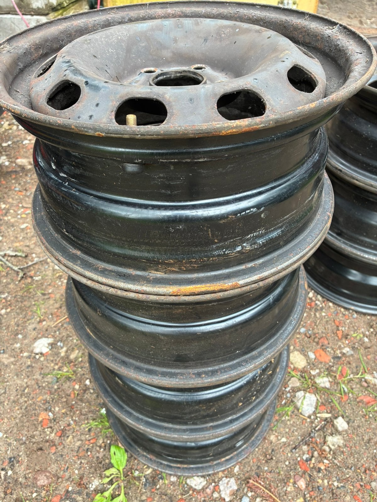 Stalen velgen 14 inch et38, Auto diversen, Ophalen of Verzenden, Zo goed als nieuw