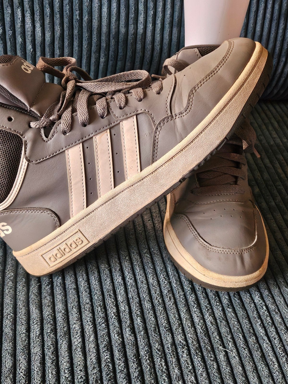 Adidas Hoops 3.0 Mid Sneakers Bruin/Mauve Maat 40, Ophalen of Verzenden
