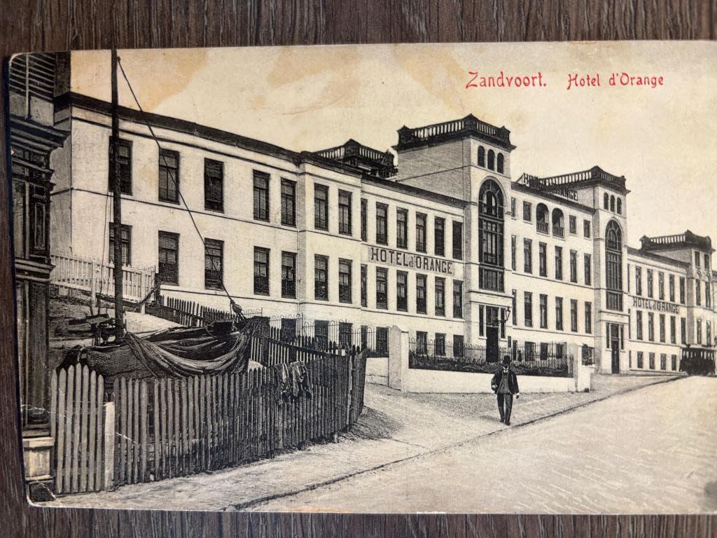 Ansichtkaart Zandvoort - Hotel d' Orange, Ophalen of Verzenden, Voor 1920, Gelopen, Noord-Holland