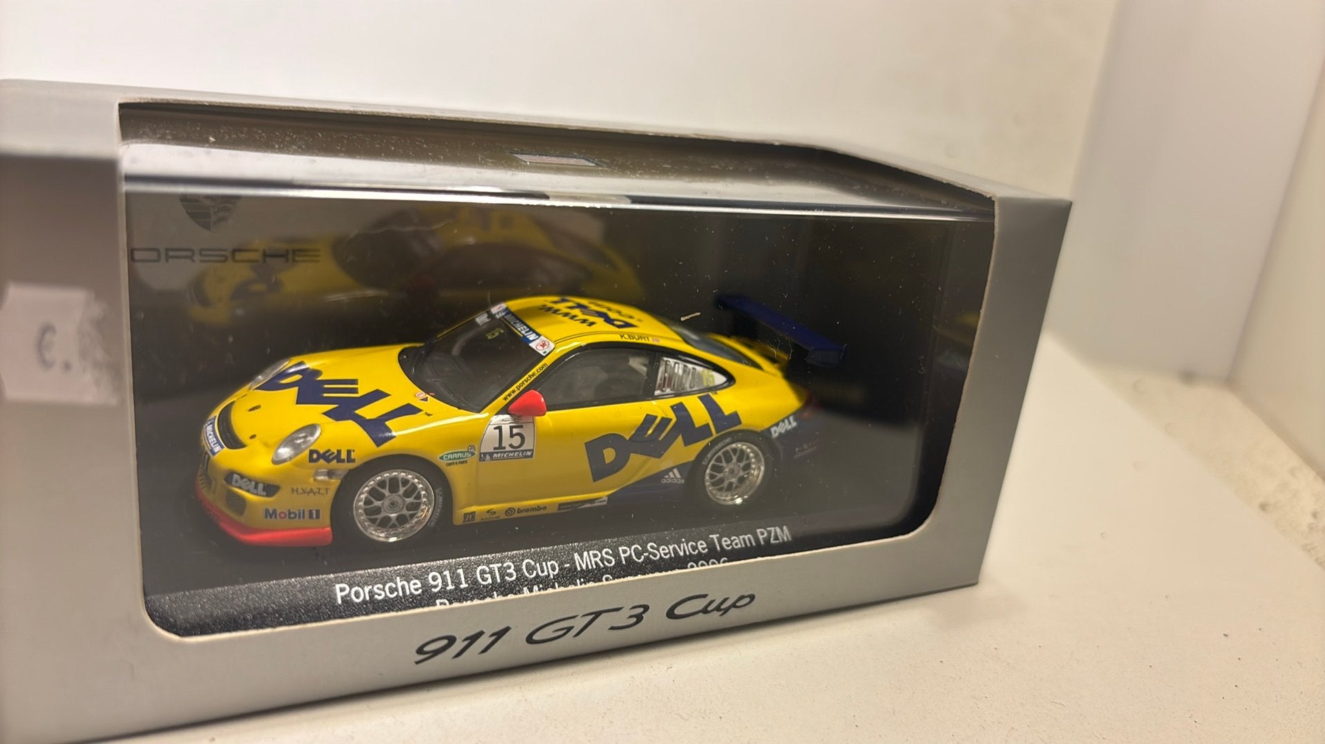 Porsche gt3 cup michelin supercup 2006 minichamps 1.43, Auto, Ophalen of Verzenden, MiniChamps, A