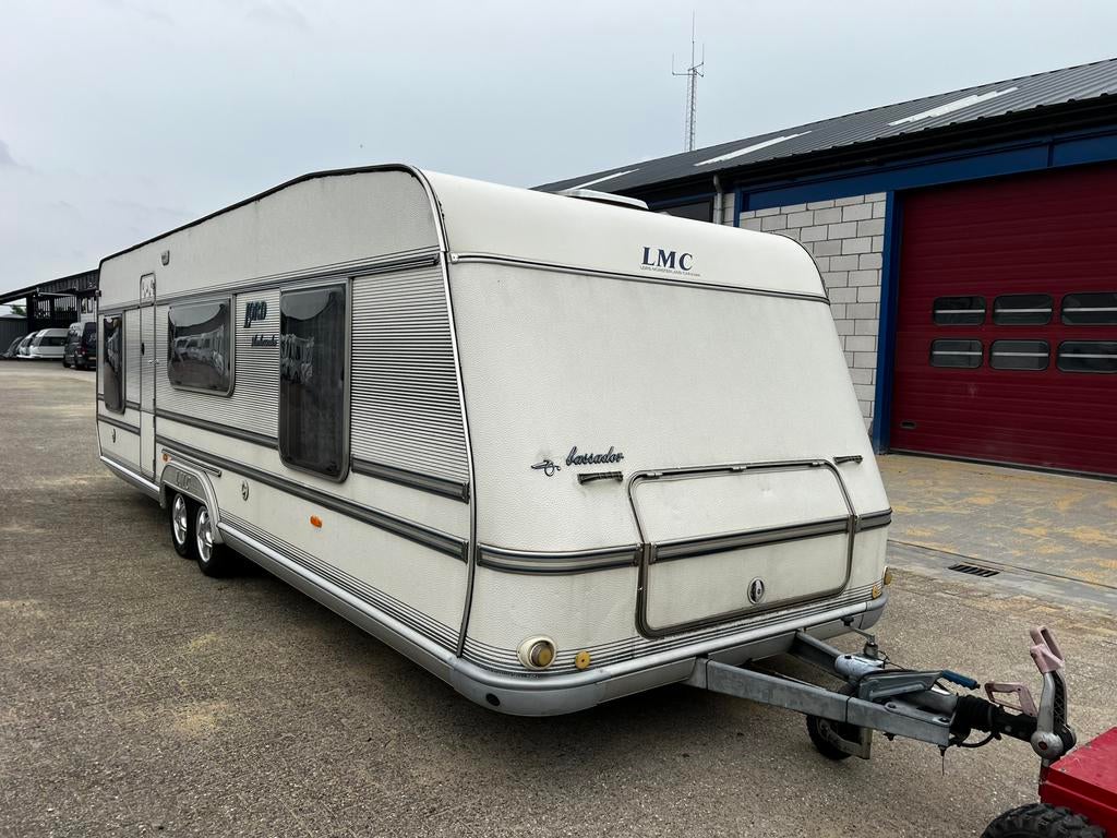 LMC dubbelas met duitse papieren, Caravans en Kamperen, Bedrijf, Rondzit, Tot en met 4
