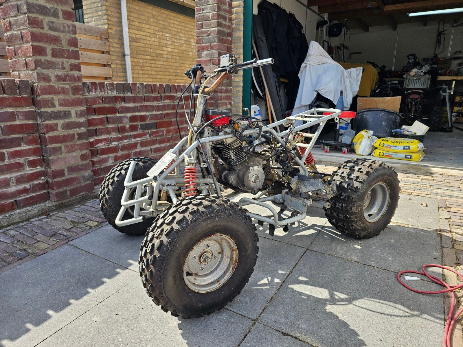 Yamaha Quad  met Motor - Opknapper/Onderdelen, Ophalen of Verzenden, Gebruikt, Overige typen