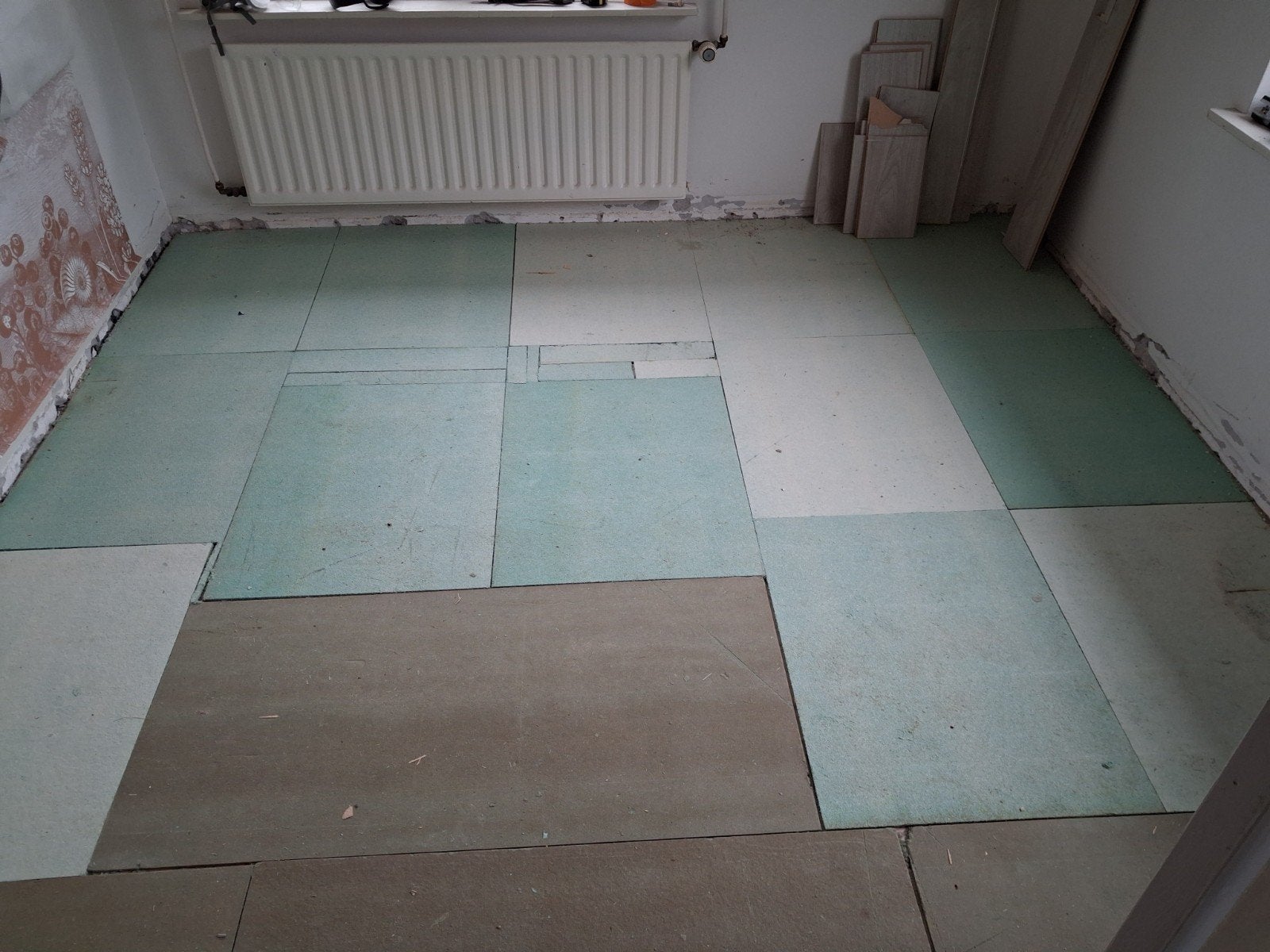 GRATIS 9 m2 Ondervloer, Ophalen, Overige materialen, 30 cm of meer, Gebruikt