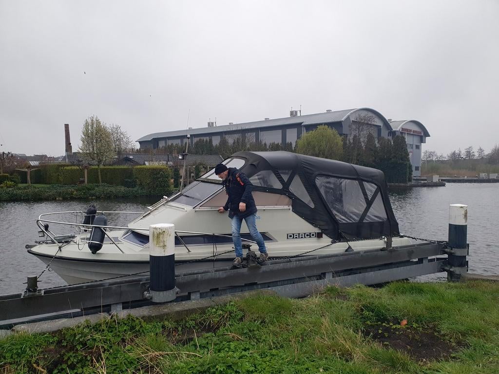 Draco 2500 TC motorboot met defecte D-tronic 165pk diesel., 50 pk of meer, Diesel, Ophalen of Verzenden, Polyester