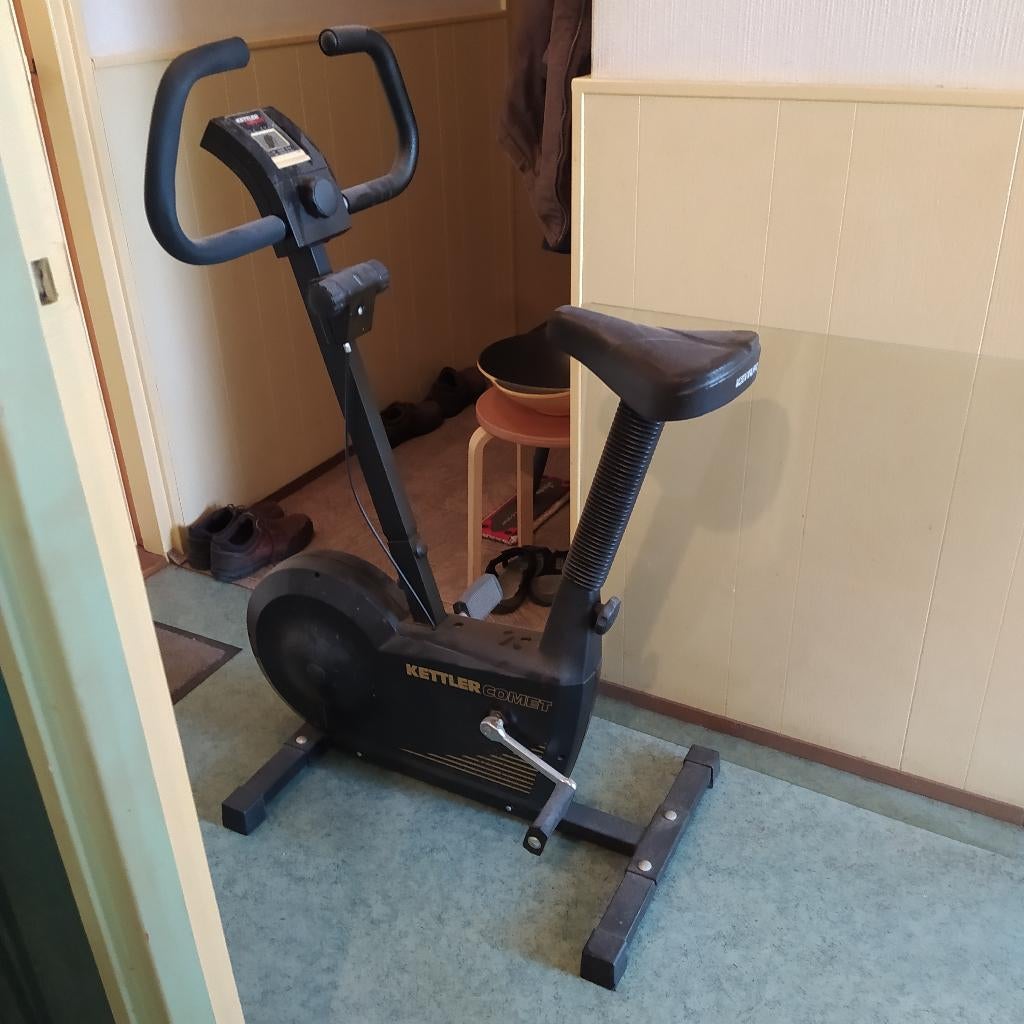 Hometrainer fiets, Ophalen, Buik, Zo goed als nieuw, Metaal