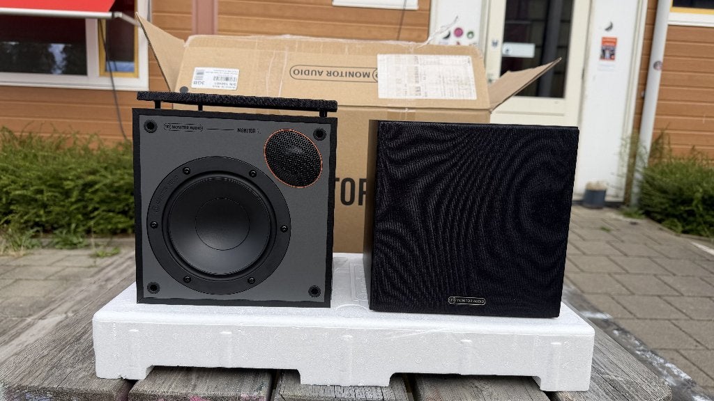 Monitor Audio Monitor 50 boekenplankspeakers zwart zgan+doos