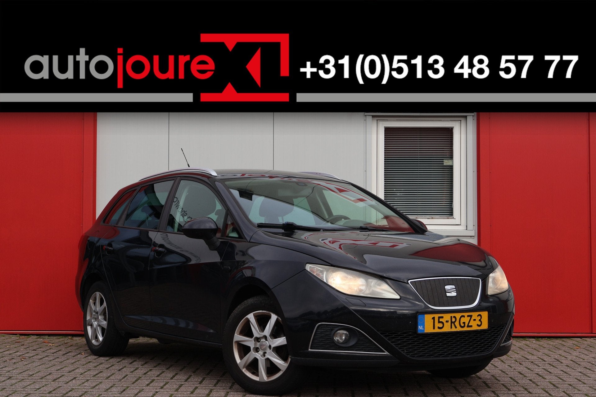 SEAT Ibiza ST 1.2 TDI Style Ecomotive | Leder | Climate Cont, Auto's, Voorwielaandrijving, Euro 5, Gebruikt, Zwart