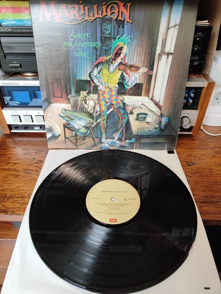 Marillion - Script For A Jesters Tear, Ophalen of Verzenden, Gebruikt, 12 inch, Poprock