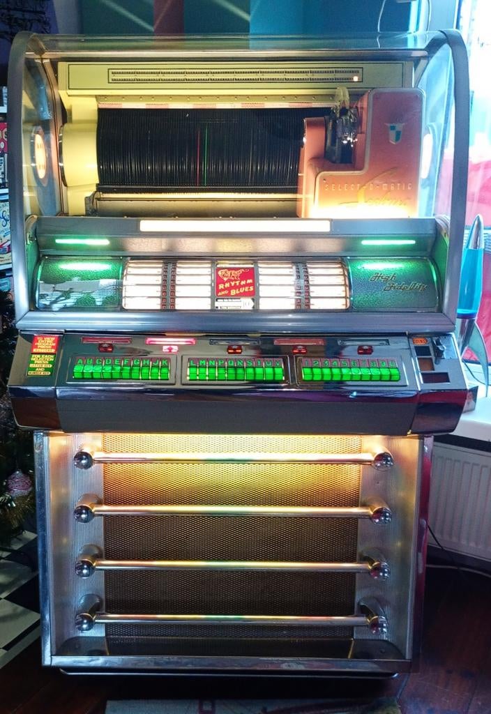 Jukebox seeburg vl 200, Verzamelen, Ophalen, Gebruikt, 1950 tot 1960, Seeburg