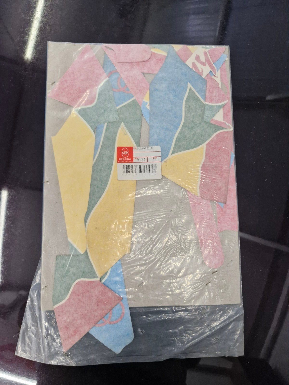 Uniek! Originele Gilera Citta Funny Sticker Set 1992, Ophalen of Verzenden