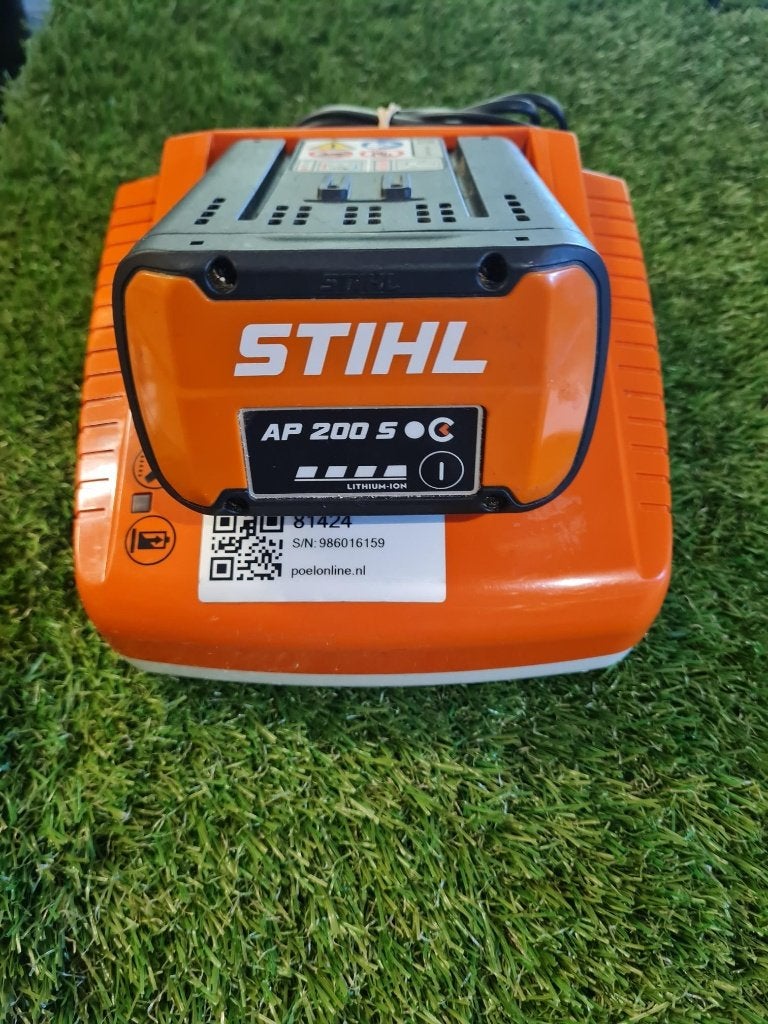 AP 200S ACCU SET met garantie, Tuin en Terras, Hand-tuingereedschap, Ophalen of Verzenden, Gebruikt, Overige soorten, Stihl