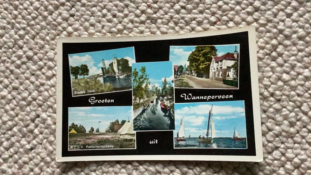 Ansichtkaart Wanneperveen. 941, Ophalen of Verzenden, 1940 tot 1960, Ongelopen, Drenthe