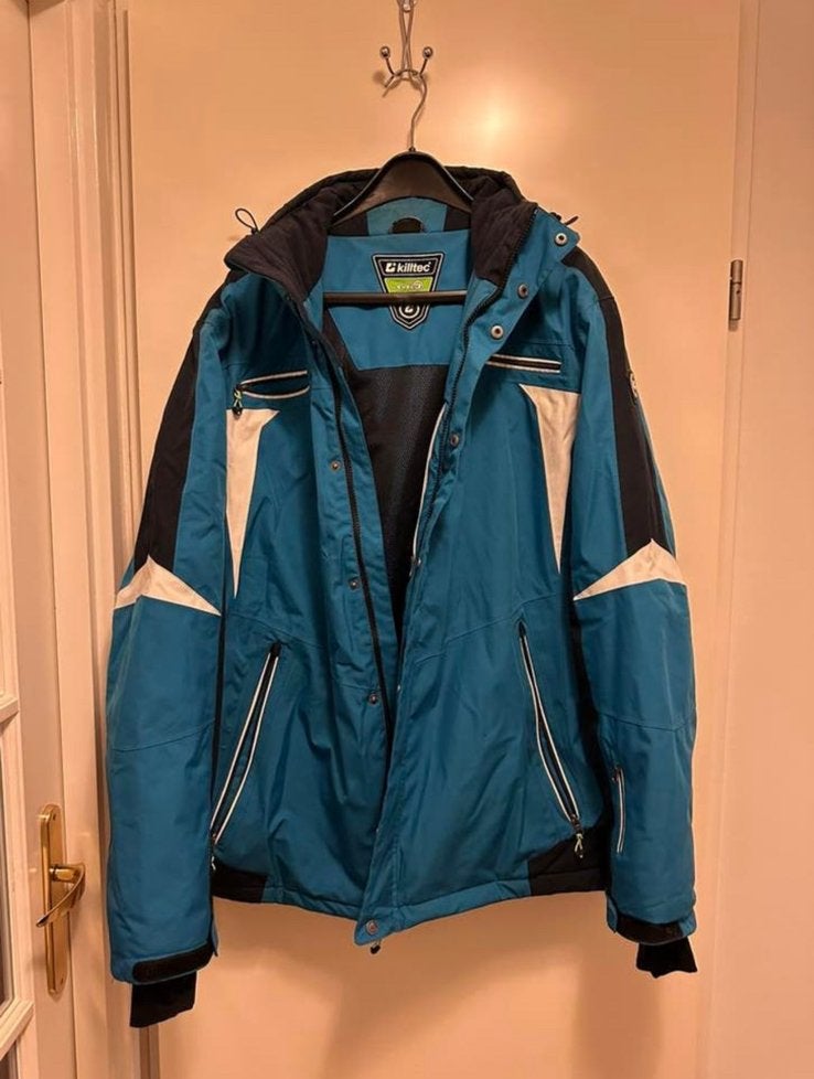 Winterjas / skijas, maat 4xl, blauw merk killtec, Ophalen of Verzenden, Gedragen, Overige maten, Jack