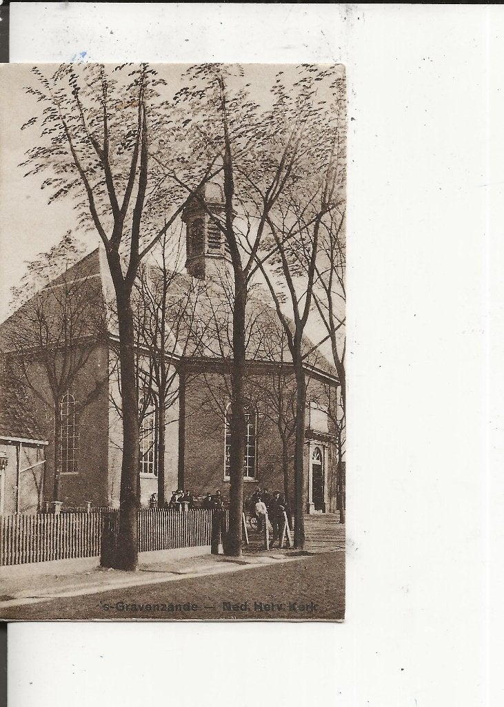 s Gravenzande Ned Herv Kerk naar Eerbeek 27-7-1928, Ophalen of Verzenden, 1920 tot 1940, Gelopen, Zuid-Holland