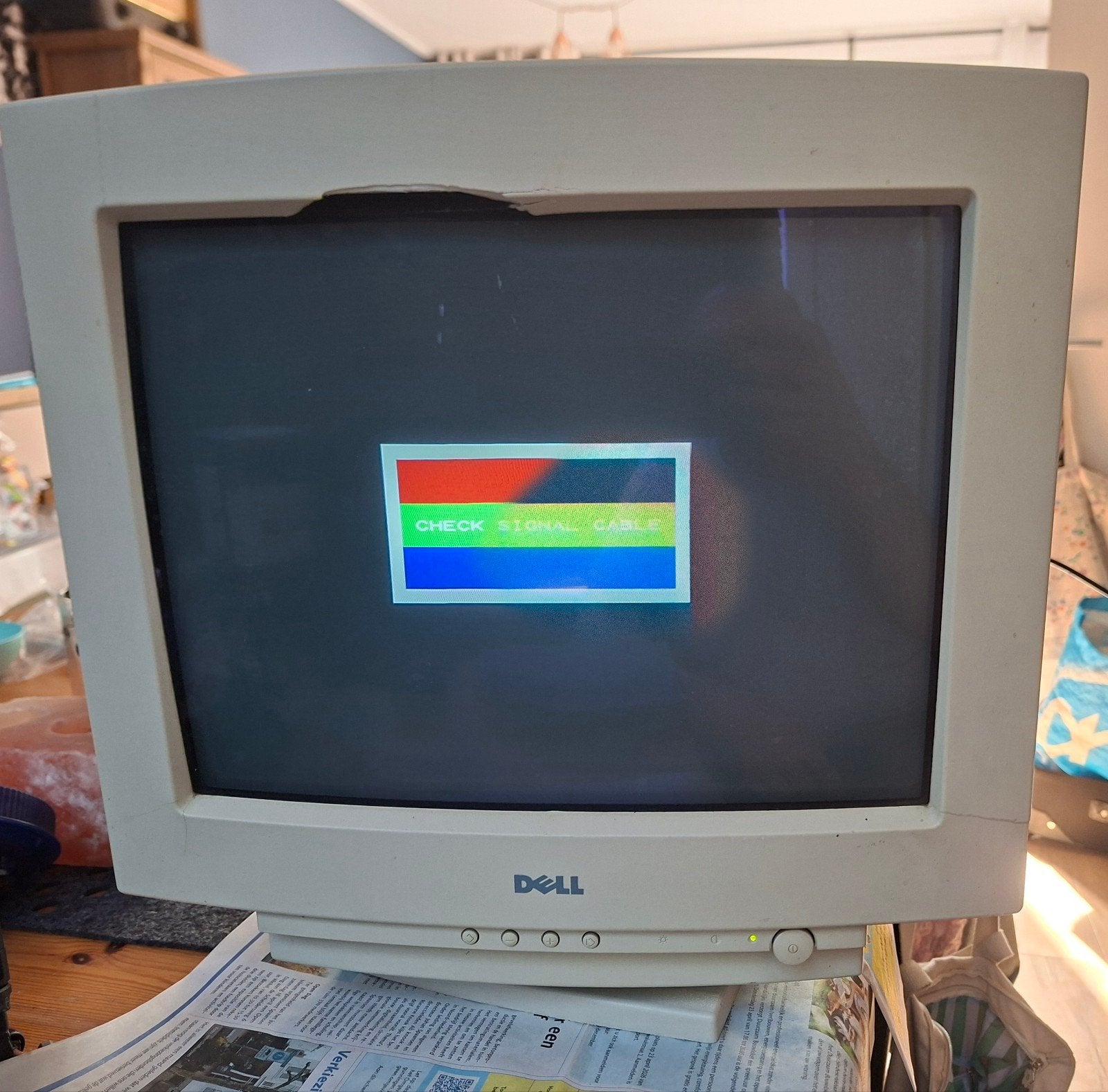 Dell D1028LR, Ophalen