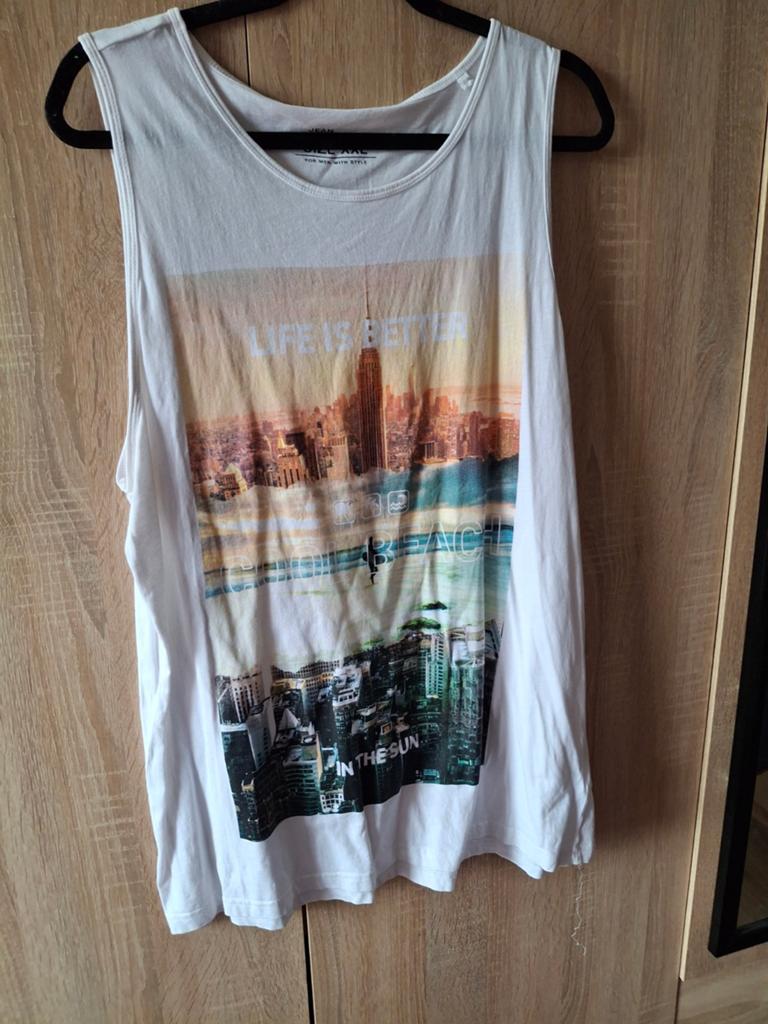 Heren top Jean Pascale XXL met print, Kleding | Heren, Wit, Overige maten, Ophalen of Verzenden, Jean Pascale