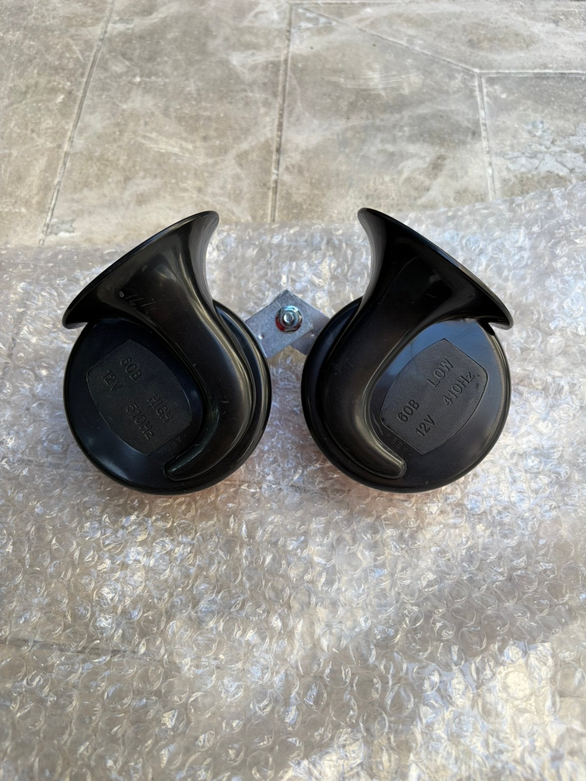 BMW Claxon Hoorn 60B12VLOW410Hz / 60B12VHIGH510Hz, Auto diversen, Ophalen of Verzenden