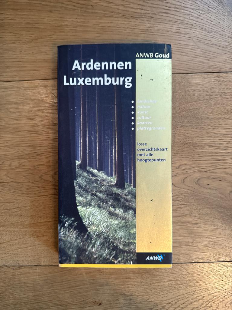 ANWB Goud Ardennen Luxemburg Reisgids, Europa, Ophalen of Verzenden, Zo goed als nieuw, Reisgids of -boek