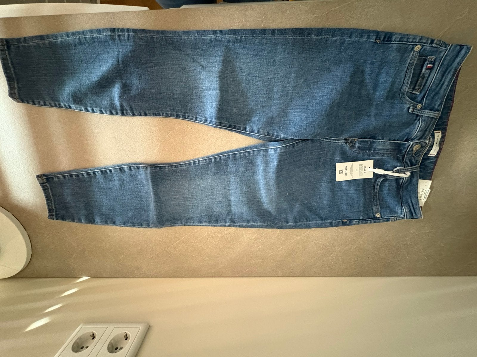 Tommy Hilfiger - Como skinny jeans, Kleding | Dames, Ophalen of Verzenden, Nieuw, Blauw, W28 - W29 (confectie 36)