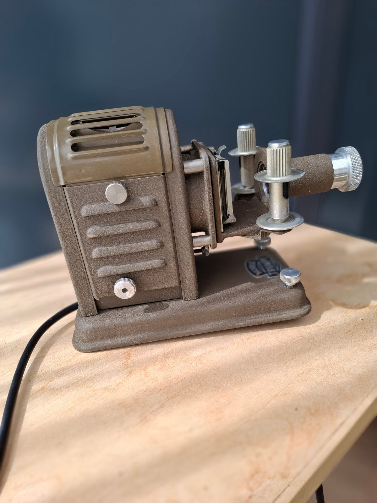 Dia-filmprojector, Ophalen, 1940 tot 1960, Projector