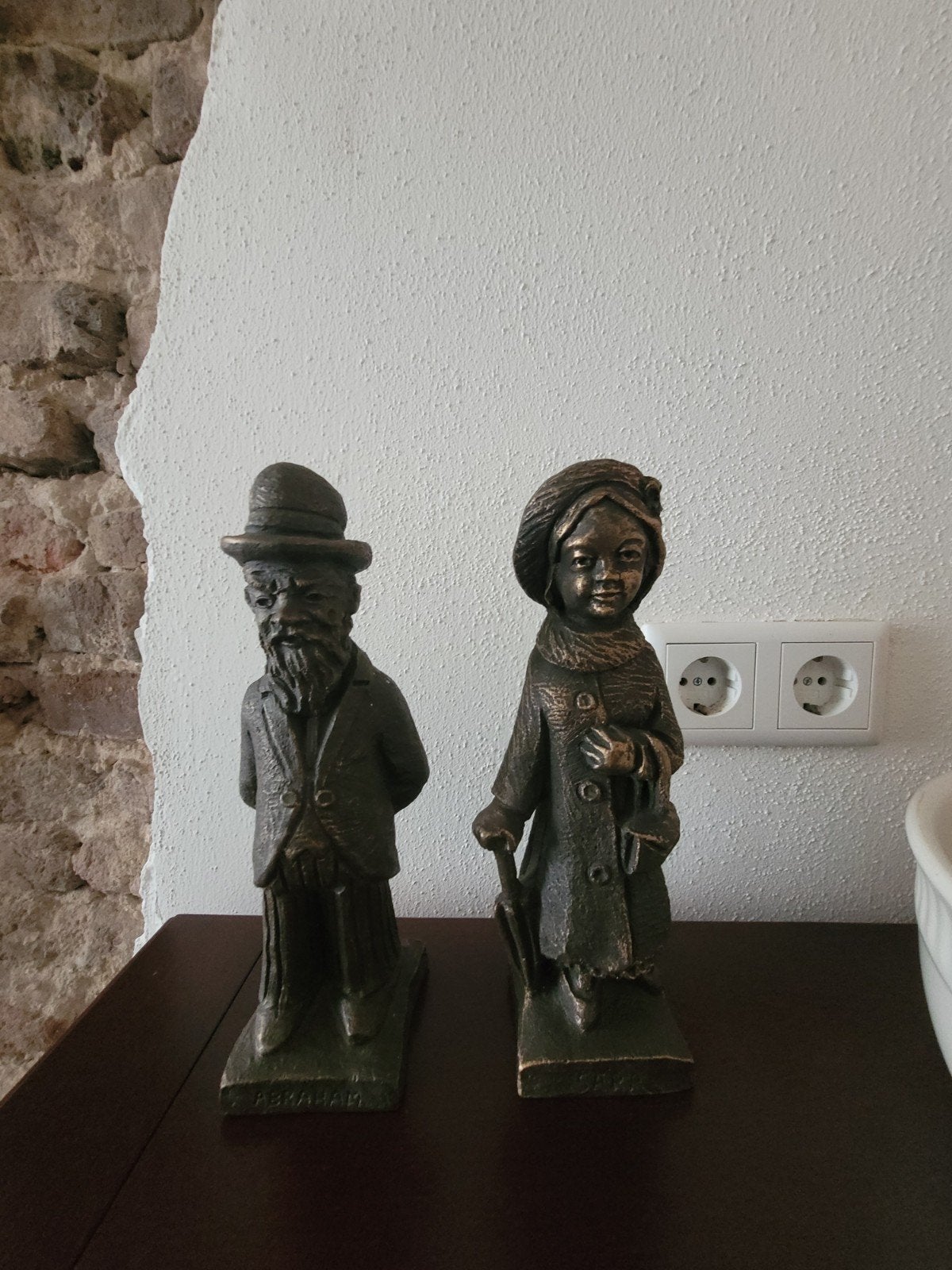 Abraham en Sara beelden - Mooie uitvoering, Ophalen