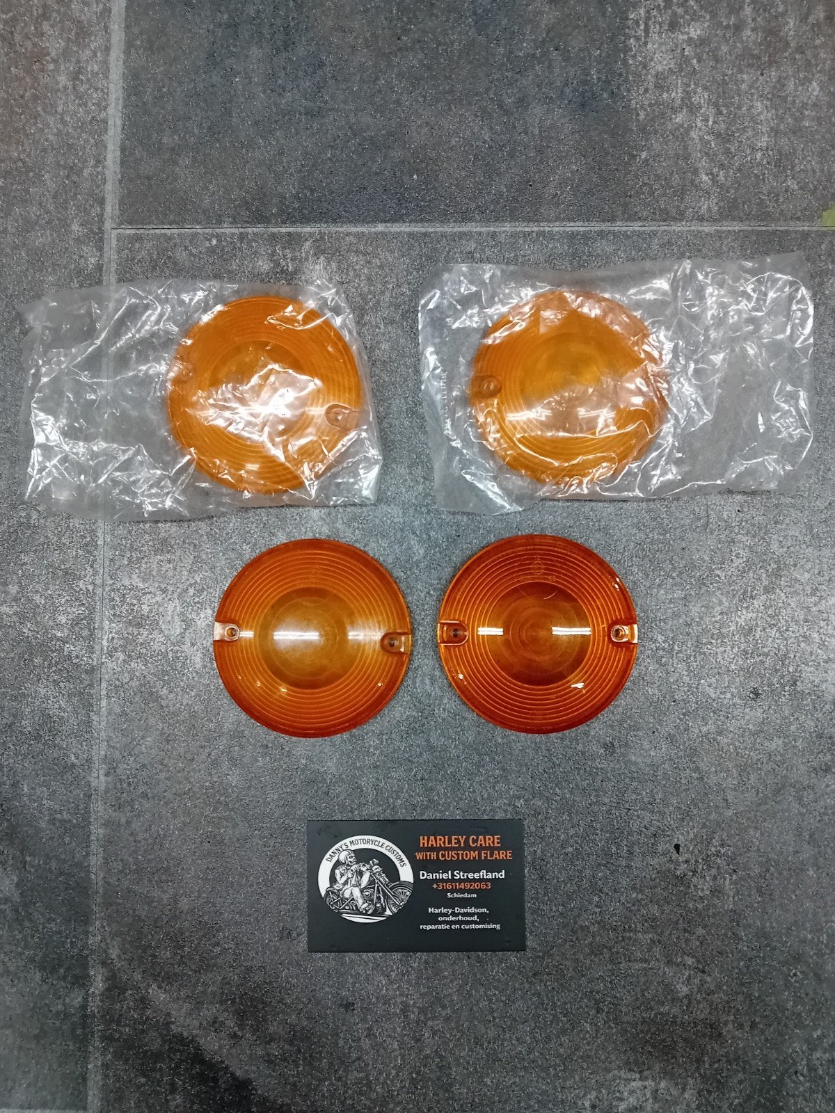 Harley Davidson knipperlicht lens touring en softail 2000, Ophalen of Verzenden, Nieuw
