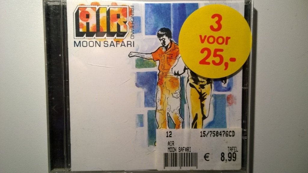 AIR French Band - Moon Safari, Ophalen of Verzenden, Zo goed als nieuw, Pop, Album
