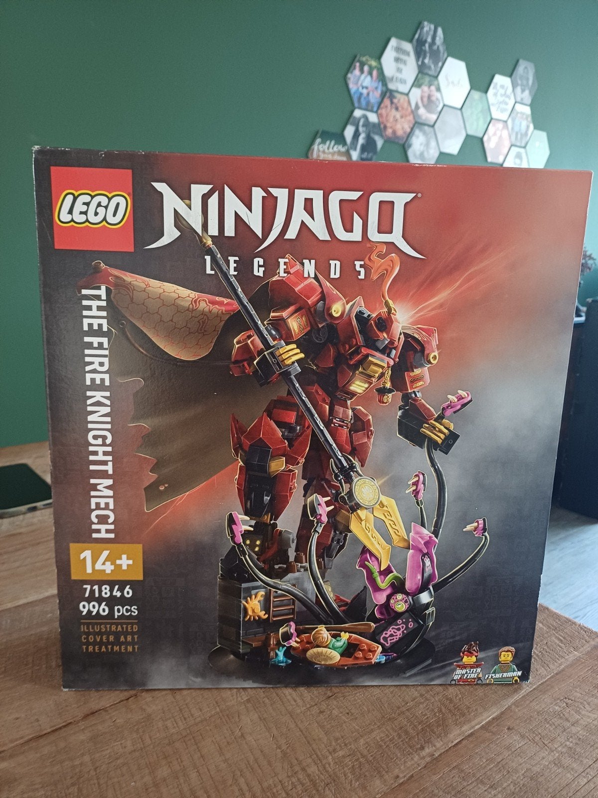 Nieuw verzegeld Lego Ninjago 71846 Fire Knight Mech, Lego, Nieuw, Ophalen of Verzenden, Complete set