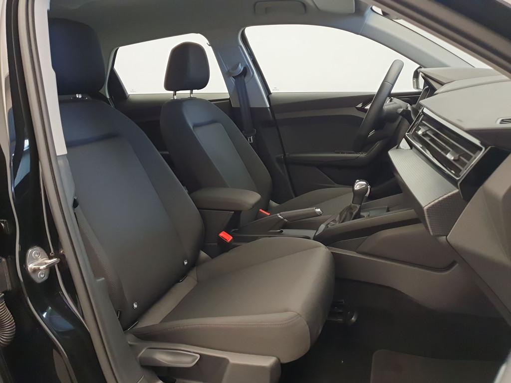 Audi A1 Sportback 30 TFSI 110pk S-Tronic S-Line Cruise contr, 12 maanden, Stof, Zwart, Bedrijf