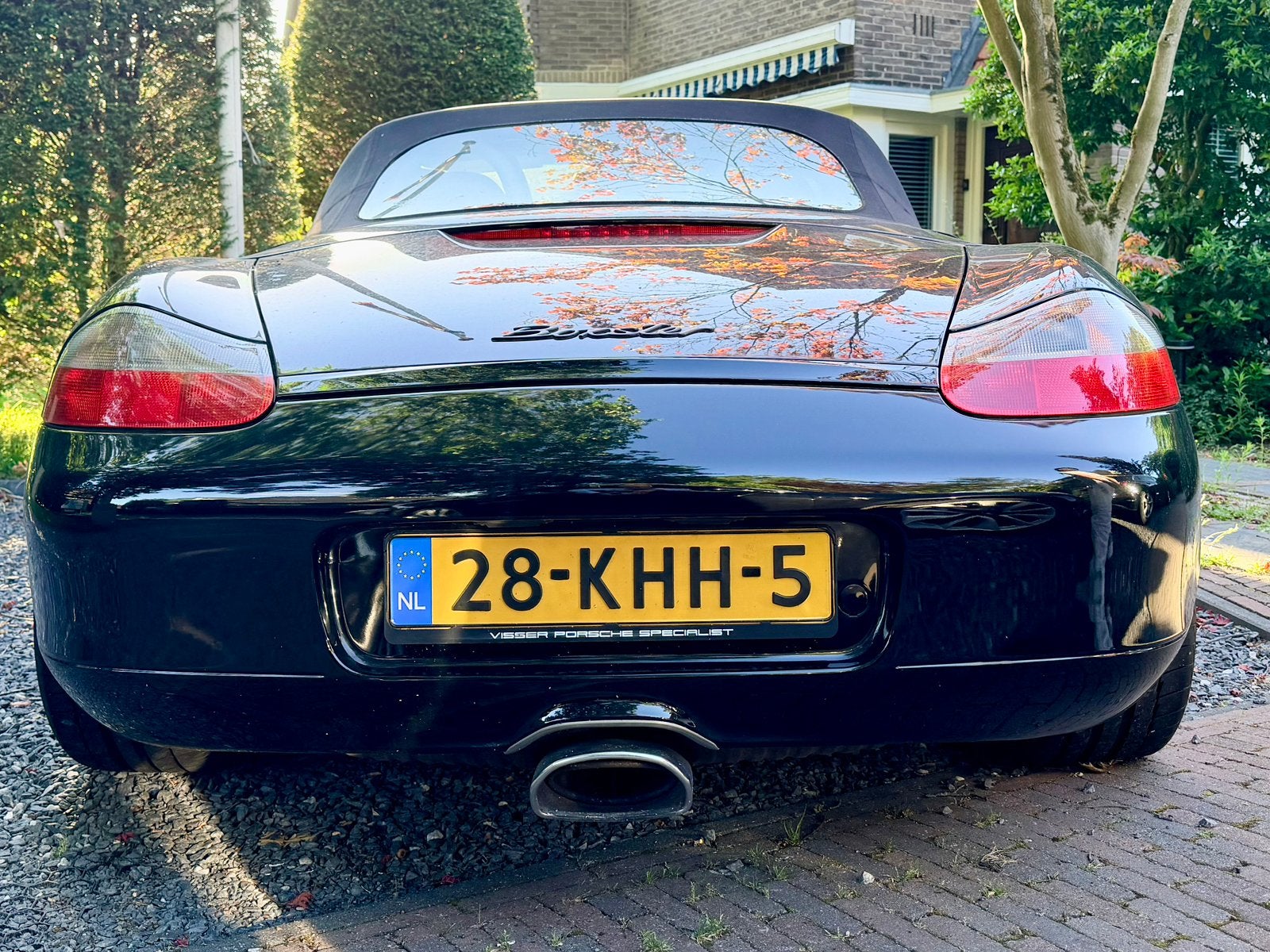 Porsche Boxster 2.7 1999 Zwart, Auto's, Porsche, Particulier, Boxster, Benzine, Cabriolet, Handgeschakeld, Geïmporteerd, Zwart