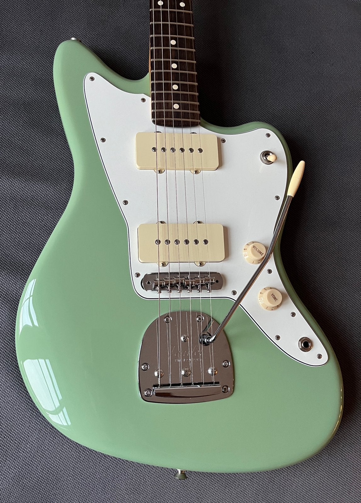 Fender Player II Jazzmaster in Birch Green 2025, Ophalen, Zo goed als nieuw, Solid body, Fender