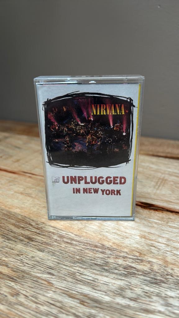 Nirvana - MTV Unplugged in New York Cassette, Cd's en Dvd's, Cassettebandjes, Gebruikt, 1 bandje, Ophalen of Verzenden, Origineel
