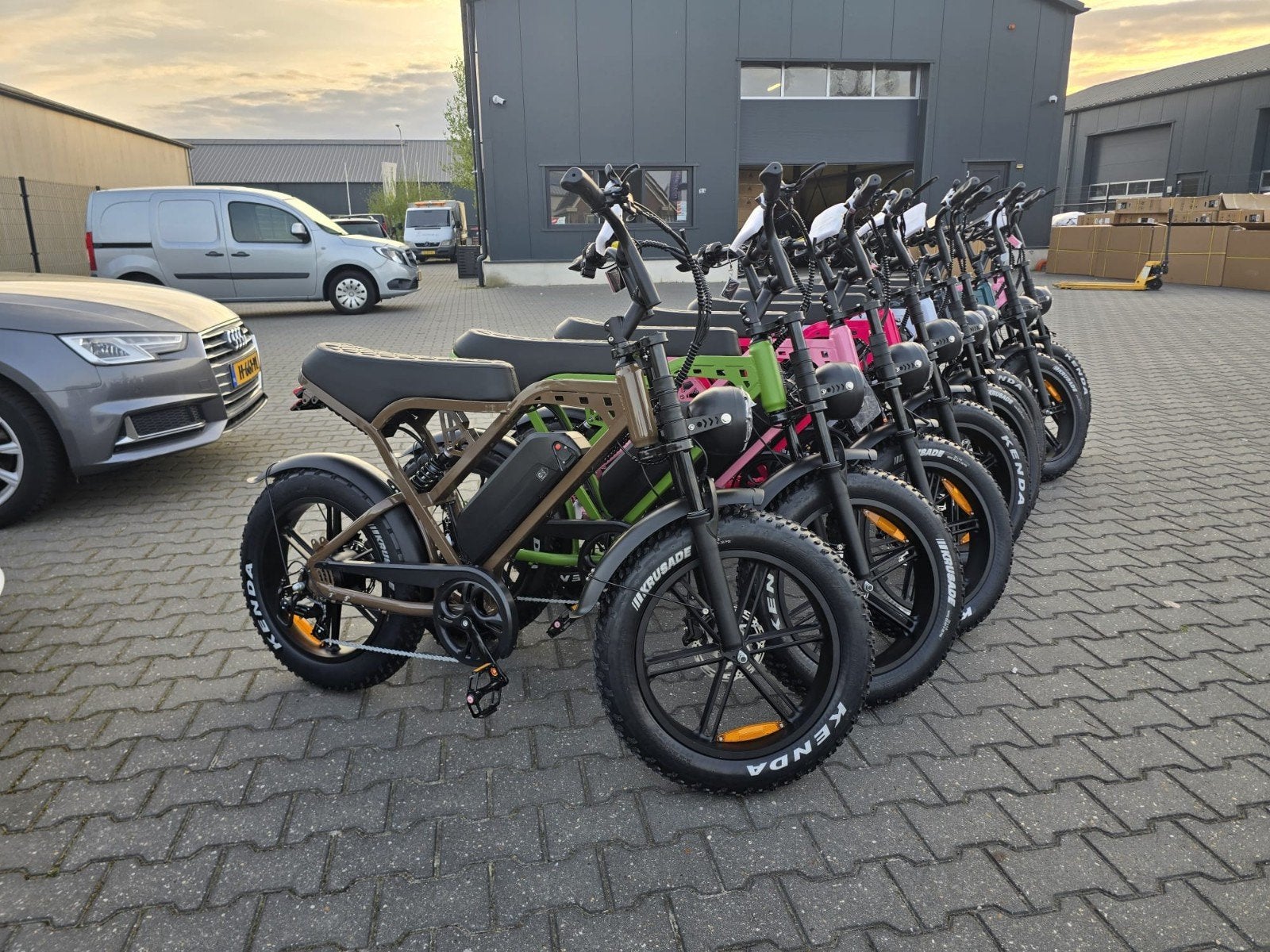 Fatbike V20 Pro 3 kleur Nardo wit & Nieuwste C80 NFC, Overige merken, -, -, Nieuw