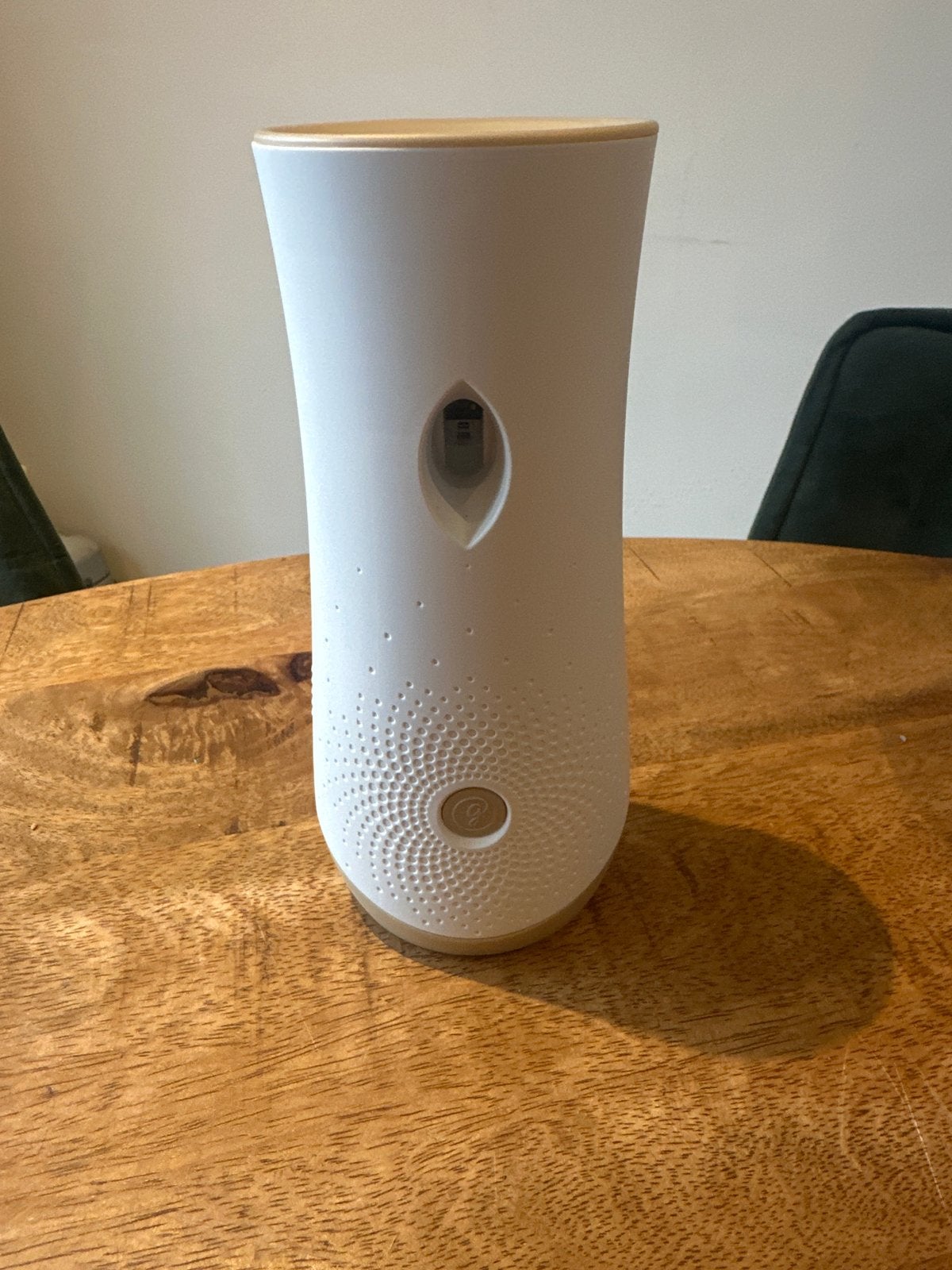 Glade Automatic Spray Houder - Wit/Goud, Ophalen, Gebruikt, Kunststof, Modern