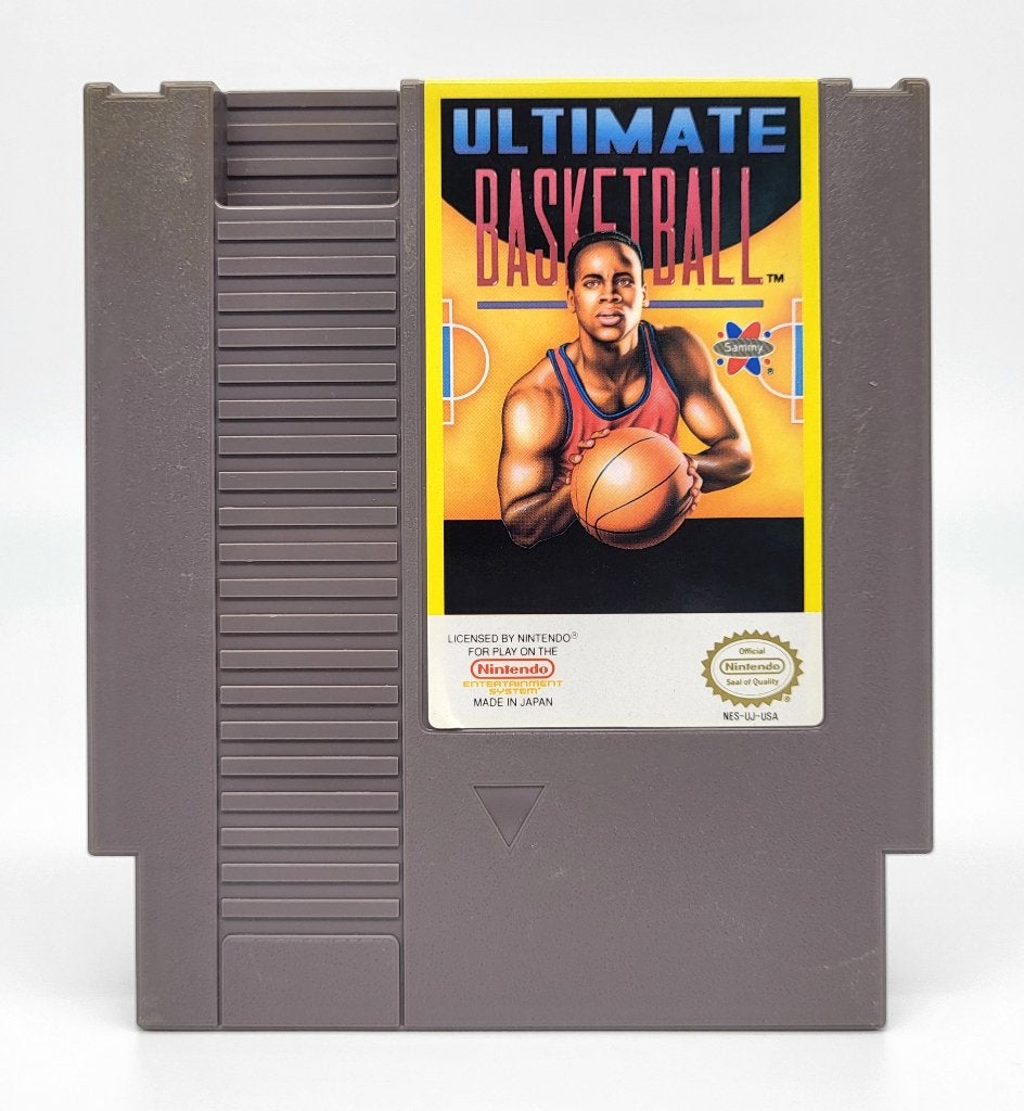 Ultimate Basketball - Nintendo NES Cartridge - USA, Spelcomputers en Games, Games | Nintendo NES, Gebruikt, Verzenden, 2 spelers