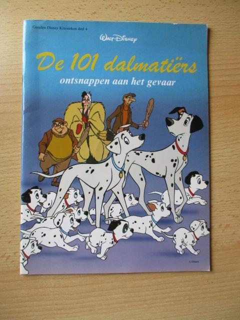 Disney 101 Dalmatiërs boekje ontsnappen aan het gevaar, Ophalen of Verzenden, Overige figuren, Gebruikt, Beeldje of Figuurtje