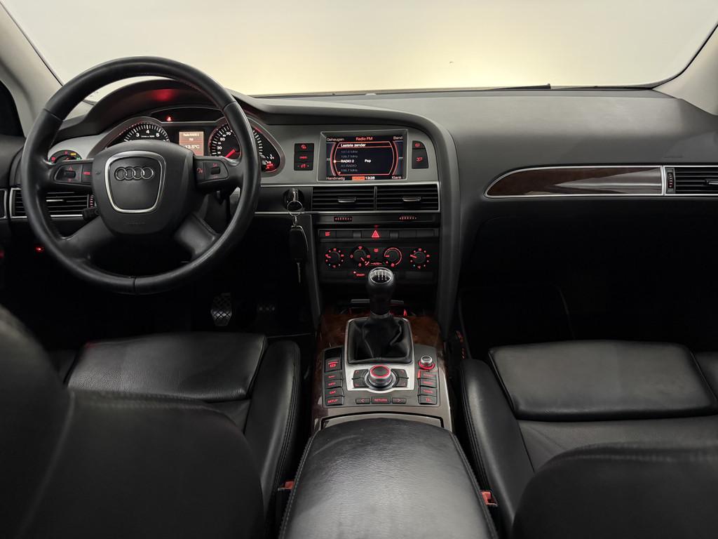 Audi A6 Avant 2.0 TFSI Business Edition Leder, Navi, Airco,, Auto's, Audi, Gebruikt, 4 cilinders, 1984 cc, Zwart
