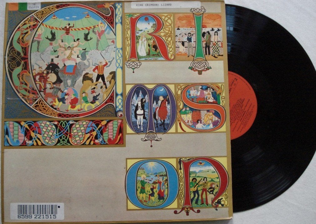 King Crimson - Lizard, LP, Gebruikt, Overige genres, Ophalen of Verzenden