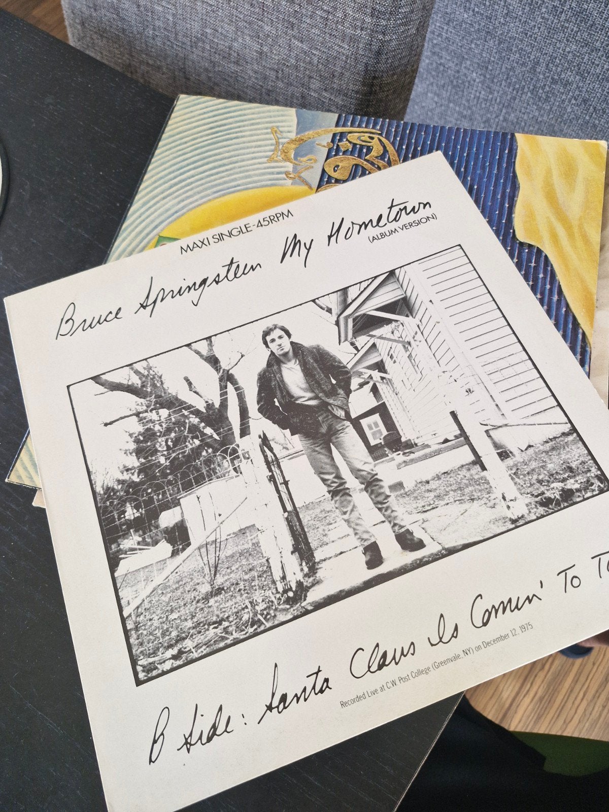 Bruce Springsteen - My Hometown 12" Maxi Single (Near Mint), Ophalen of Verzenden, Zo goed als nieuw, Fotografen