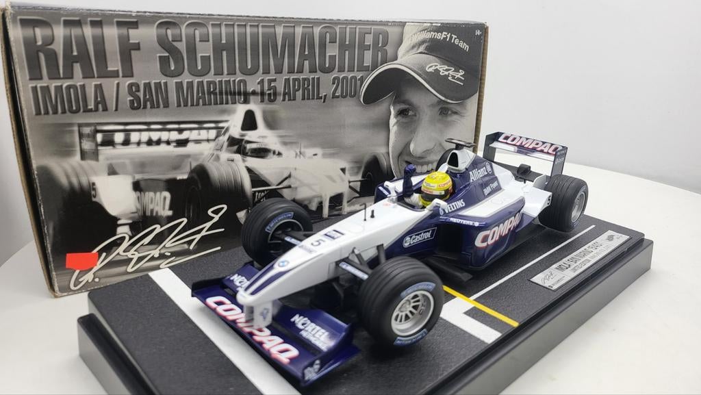 Renault Williams F1 Ralf Schumacher Imola Marino, Ophalen of Verzenden, Nieuw, Hot Wheels