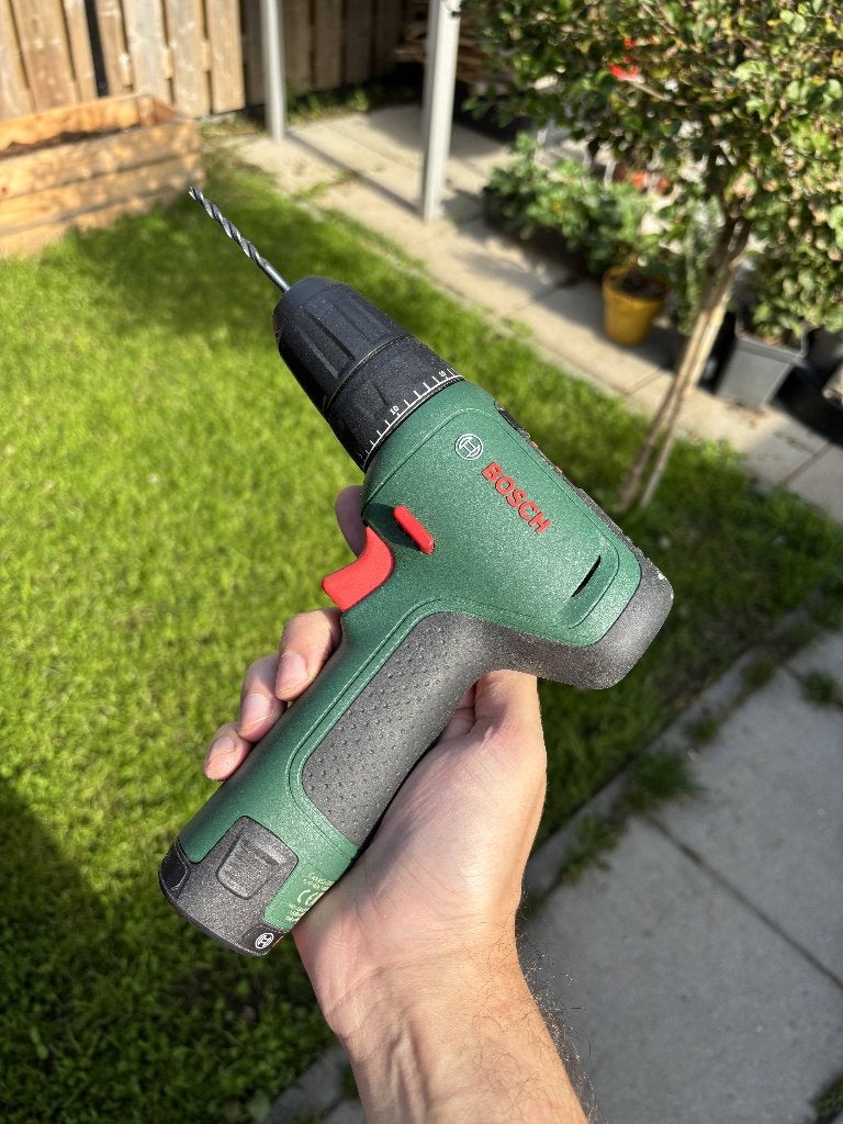 Bosch EasyDrill 1200 met 2,0 Ah accu, lader en koffer, Ophalen, Gebruikt, Boor- en Schroefmachine, Variabele snelheid