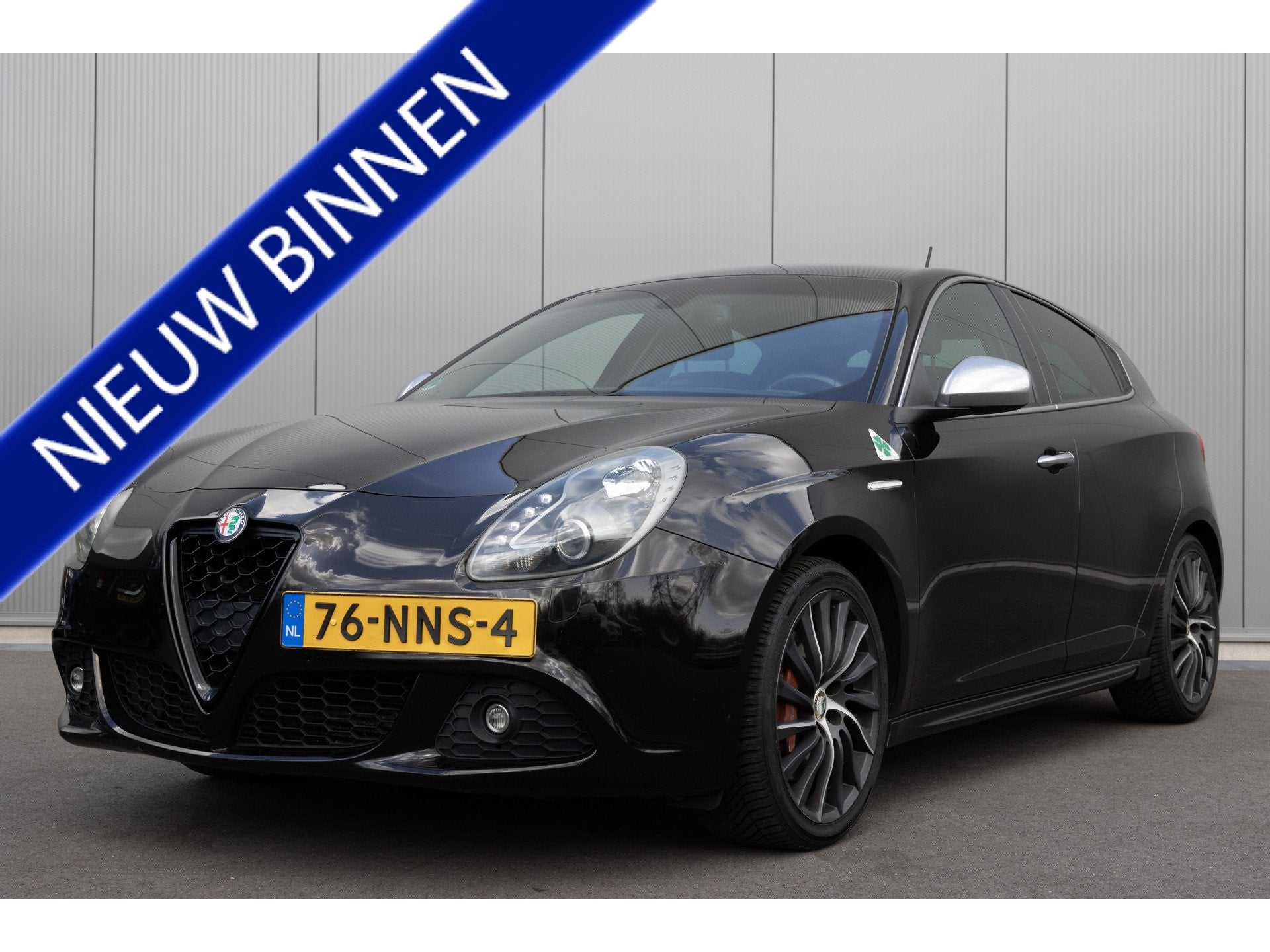 Alfa Romeo Giulietta 1.7 TBi Quadrifoglio Verde | LEDER | HI, Euro 5, Gebruikt, 4 cilinders, Zwart