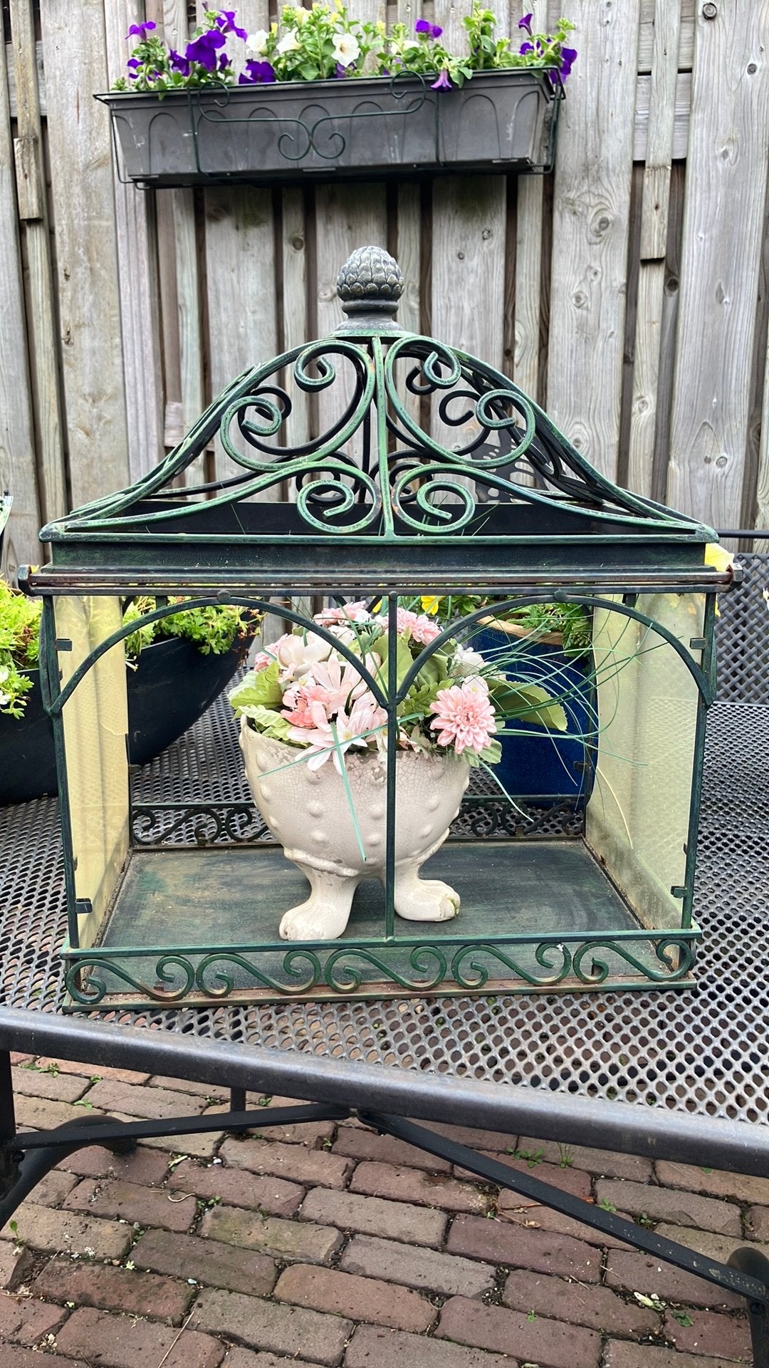 Leuk kastje voor plantjes in te zetten, Tuin en Terras, Ophalen, Gebruikt