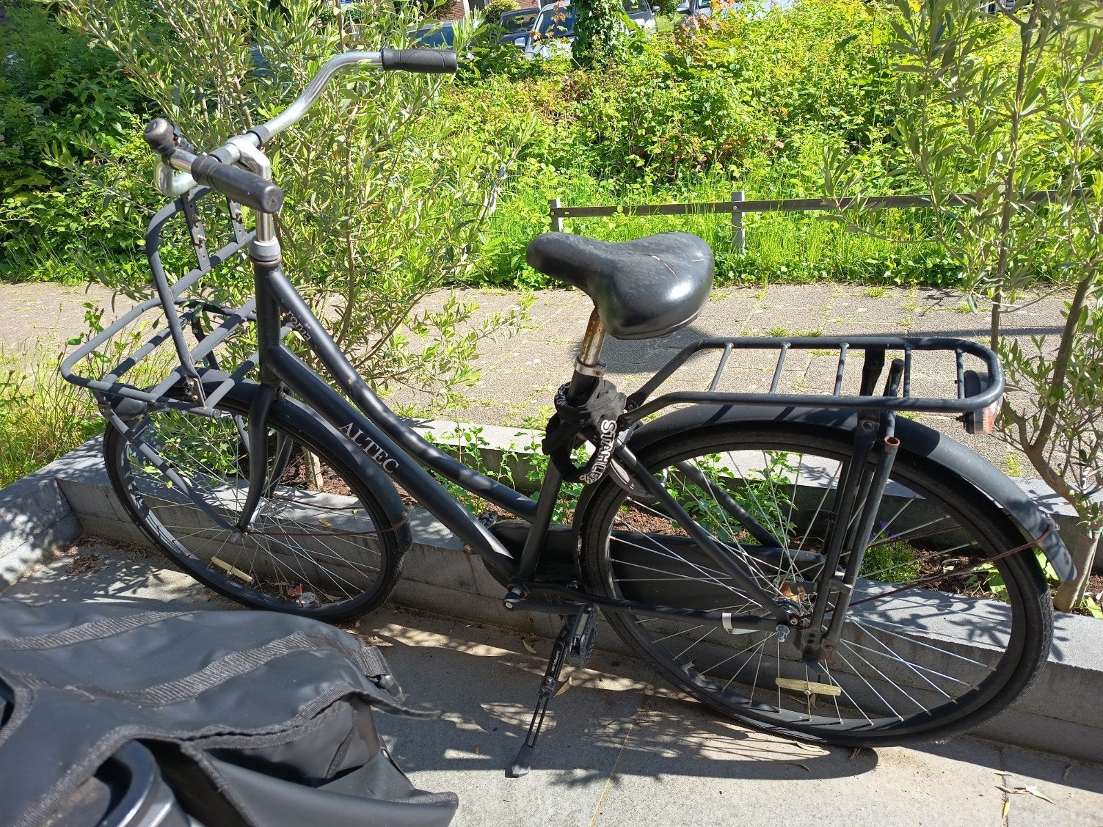 Fiets altec, Ophalen, Gebruikt