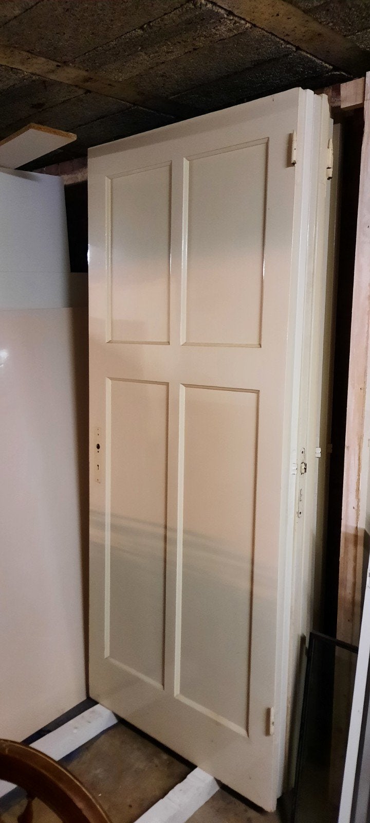 5 kozijnen en 16 originele houten paneeldeuren, Ophalen, Gebruikt