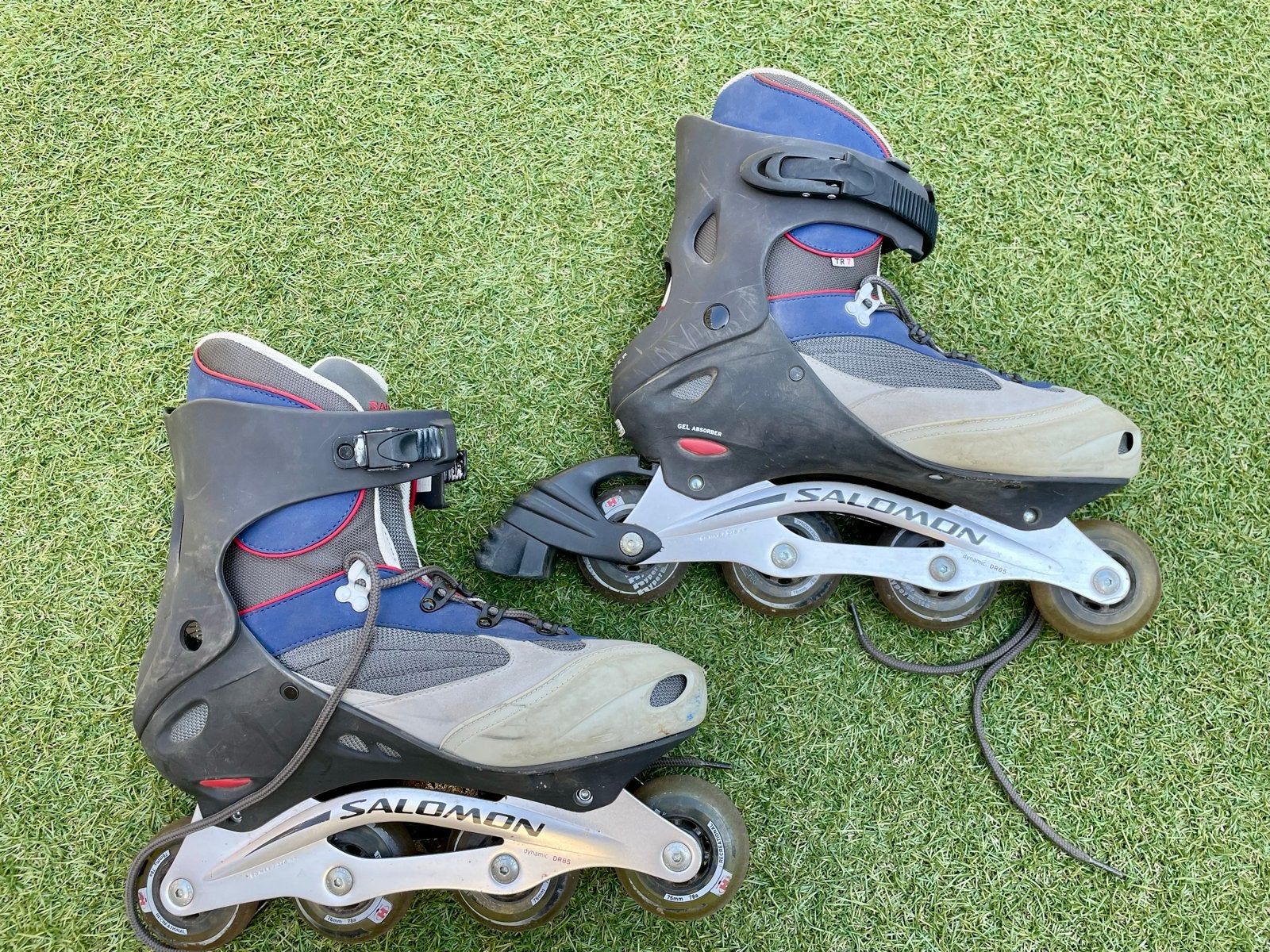 TE KOOP: Salomon skeelers / inline skates - maat 45, Sport en Fitness, Skeelers, Gebruikt, Heren, Inline skates 4 wielen, Salomon
