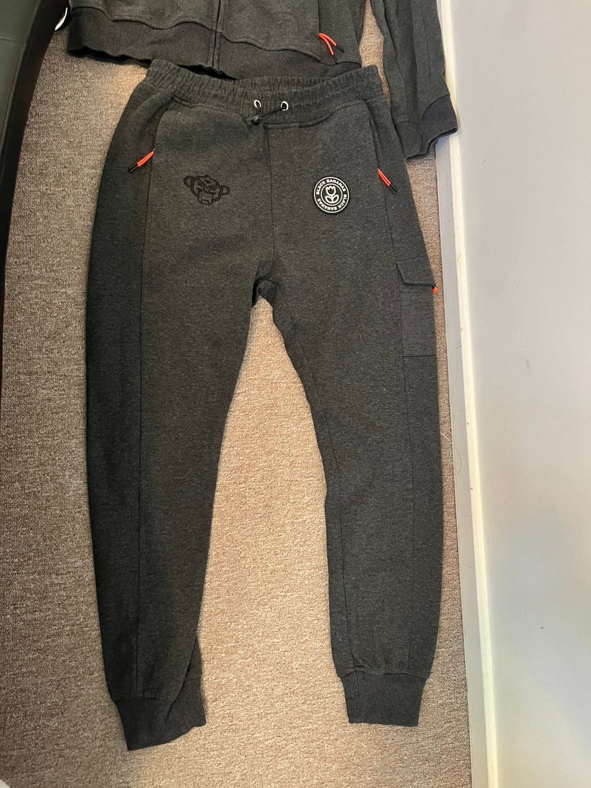 Black Bananas Trainingspak Tracksuit Joggingpak M, Ophalen of Verzenden, Zo goed als nieuw, Zwart, Algemeen
