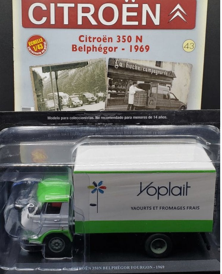 Citroen 350 N Belphegor 1969 1/43 Utilitaires Citroen # 43, Verzenden, Nieuw, Bus of Vrachtwagen, Overige merken