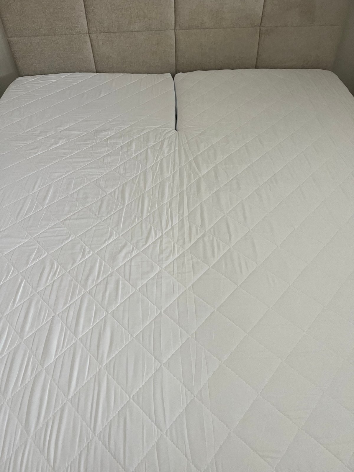 Nieuwe PU25 splittopper 180x200 - stevig comfort, Huis en Inrichting, Ophalen, Matras, 180 cm, 200 cm